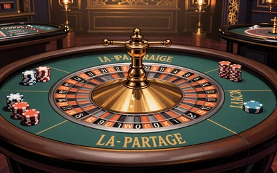 Franz&ouml;sischer Roulette-Tisch mit La Partage Regel im Comic-Stil bei Vox Casino